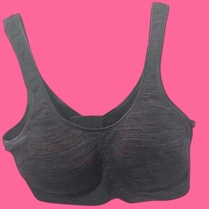 Grey sports bra